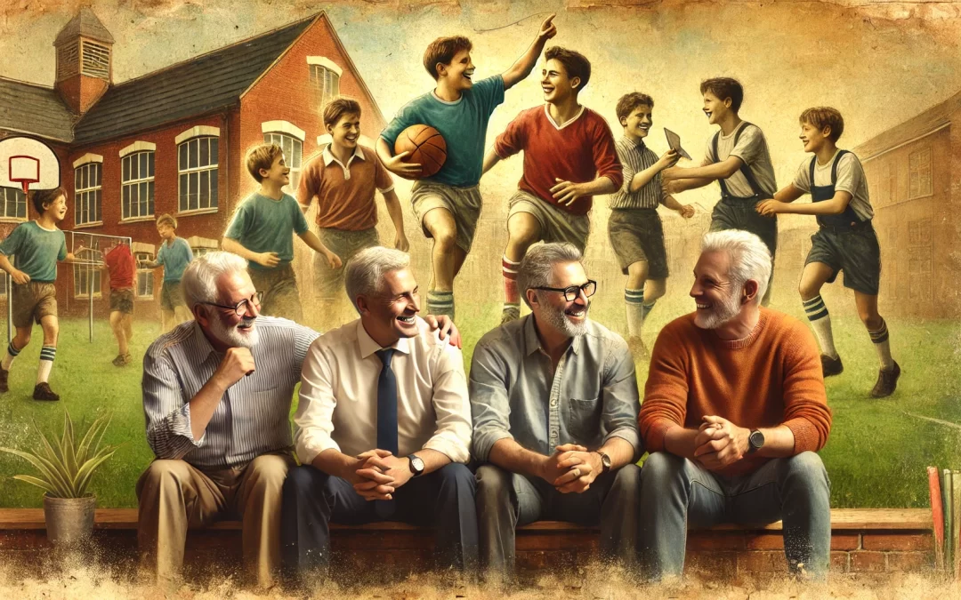 School Memories of Middle-Aged Men: A Nostalgic Journey